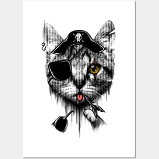 Piratecat Posters and Art